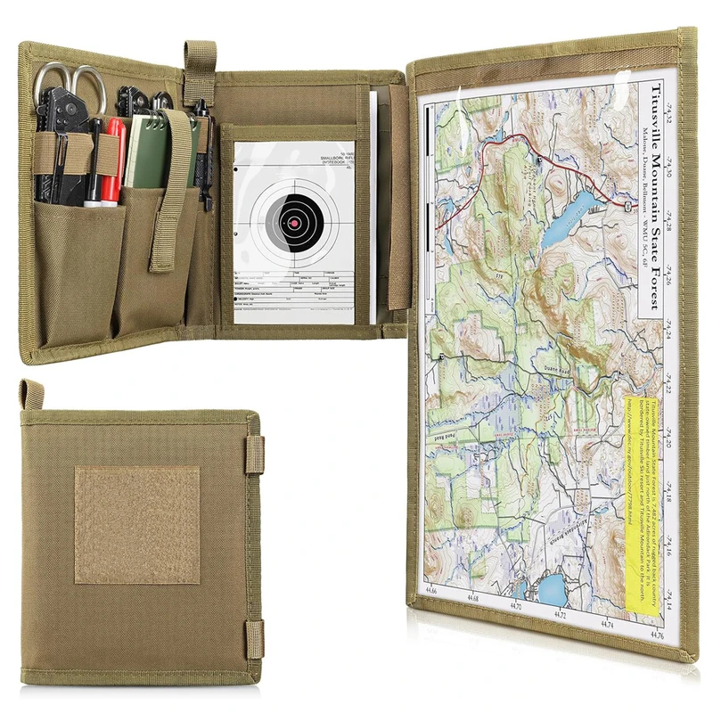 Edc Carry Pocket - Borsa Tattica Porta Mappa, Custodia Pieghevole