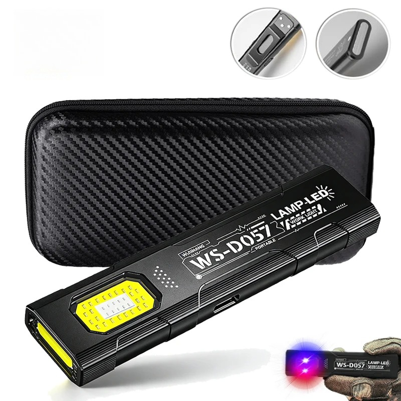 Keychain Flashlight - Torcia LED Portachiavi Ricaricabile USB-C con