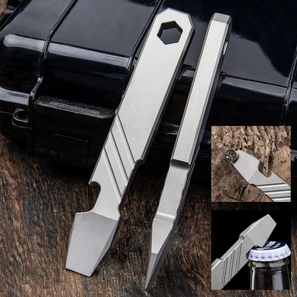 Micro Screwdriver Kit - Strumento Multiuso EDC in Titanio –