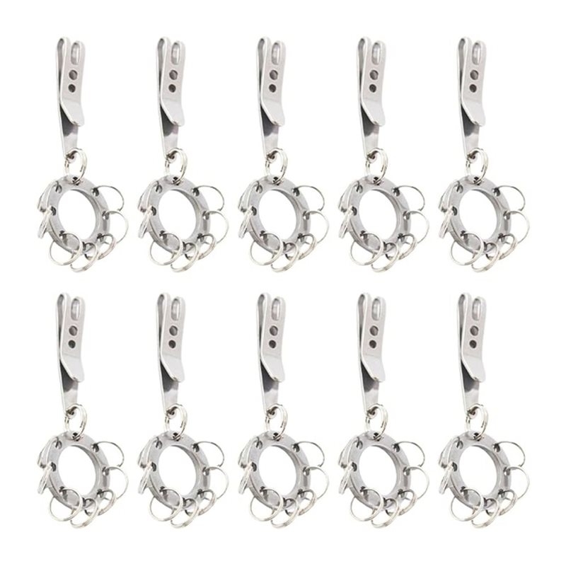 Edc Carry Clip - Clip da cintura circolare multiuso T22C