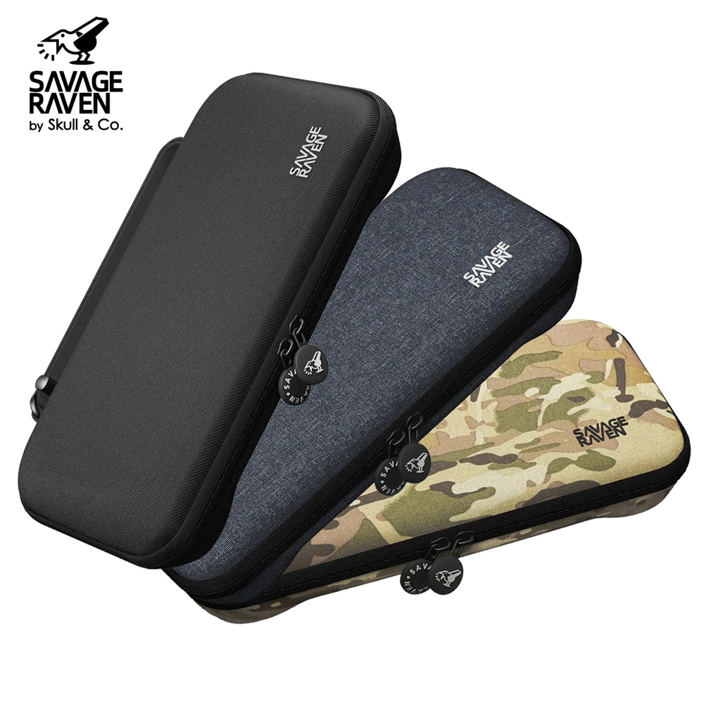 Edc Carry Co - Custodia rigida portatile Savage Raven di