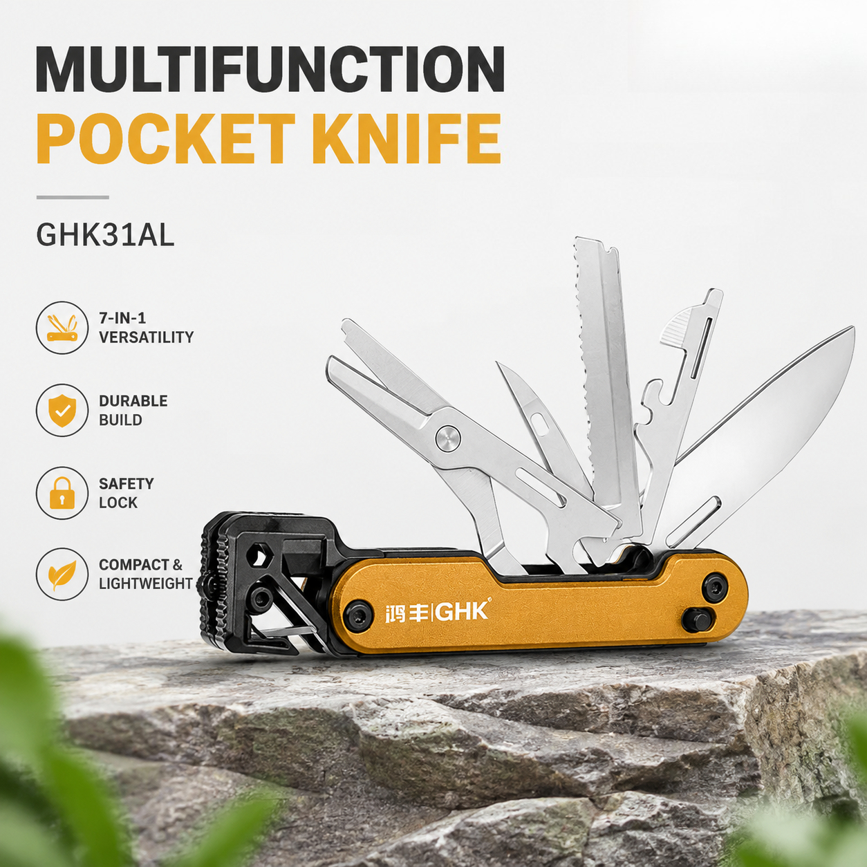 Edc Carry Pocket Knife - Coltello Tascabile Multiuso Portatile EDC con