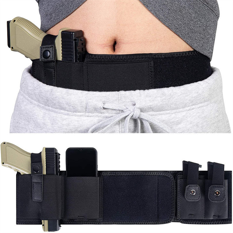 Edc Concealed Carry Holster - Fondina per pistola con fascia per