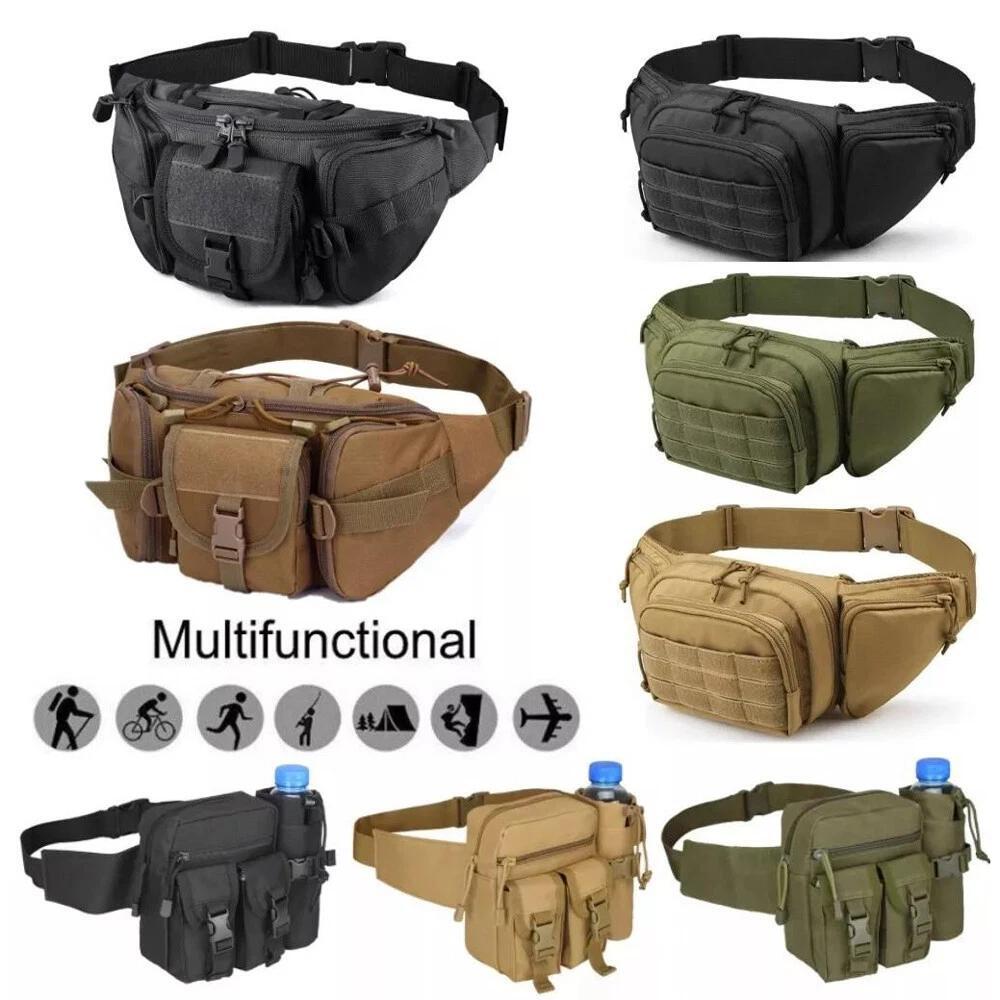 Edc Concealed Carry Fanny Pack - Marsupio tattico da uomo Fondina nascosta