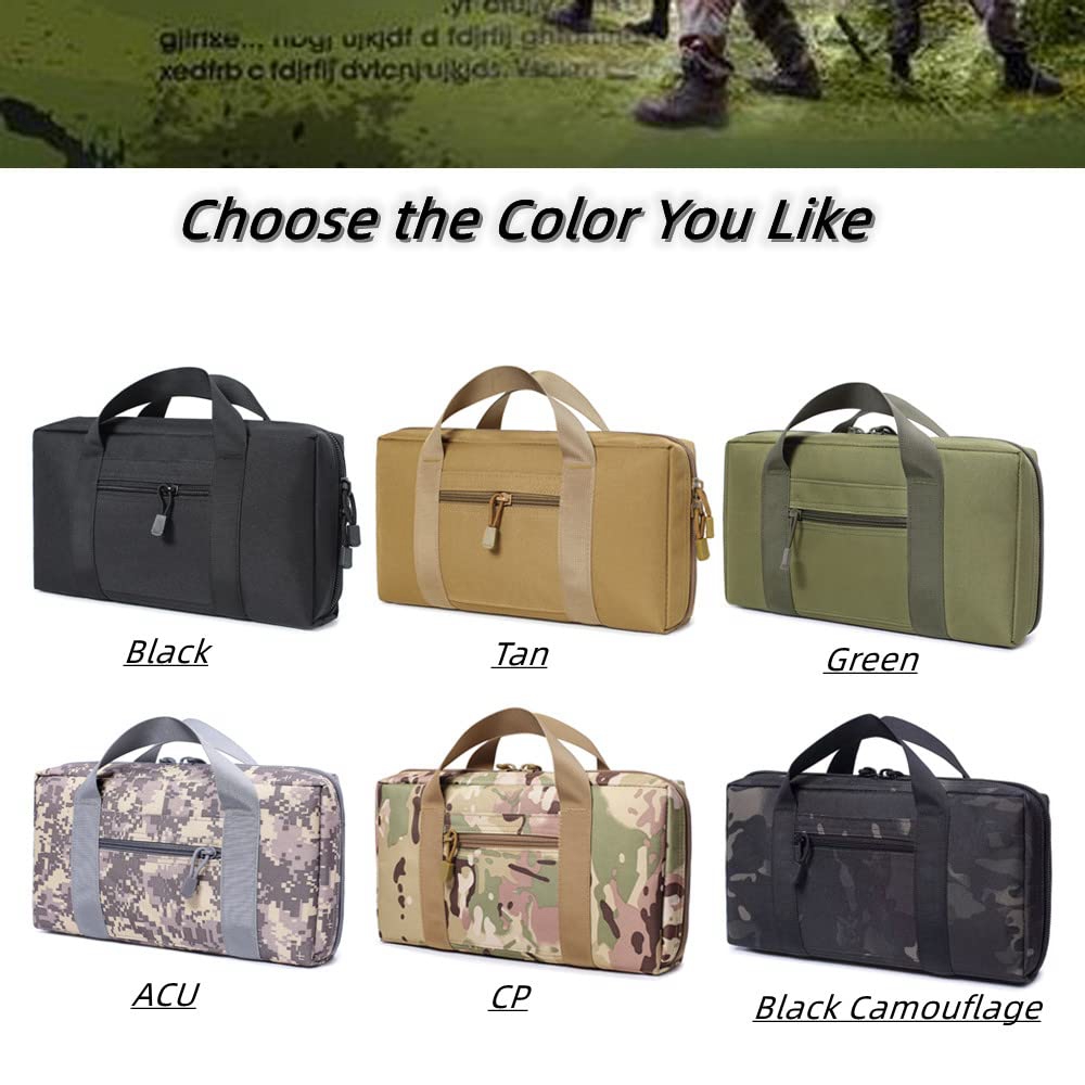 Edc Pistol Carry Bag - Borsa Tattica per Pistola, Custodia Morbida