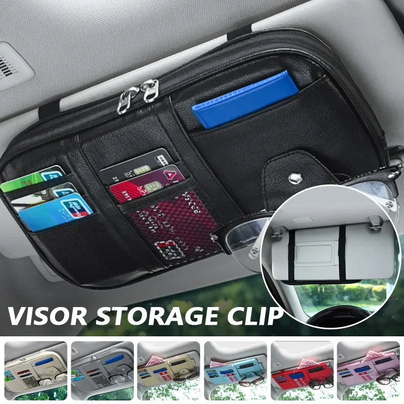 Edc Carry Pen - Organizer per Parasole Auto con Tasche