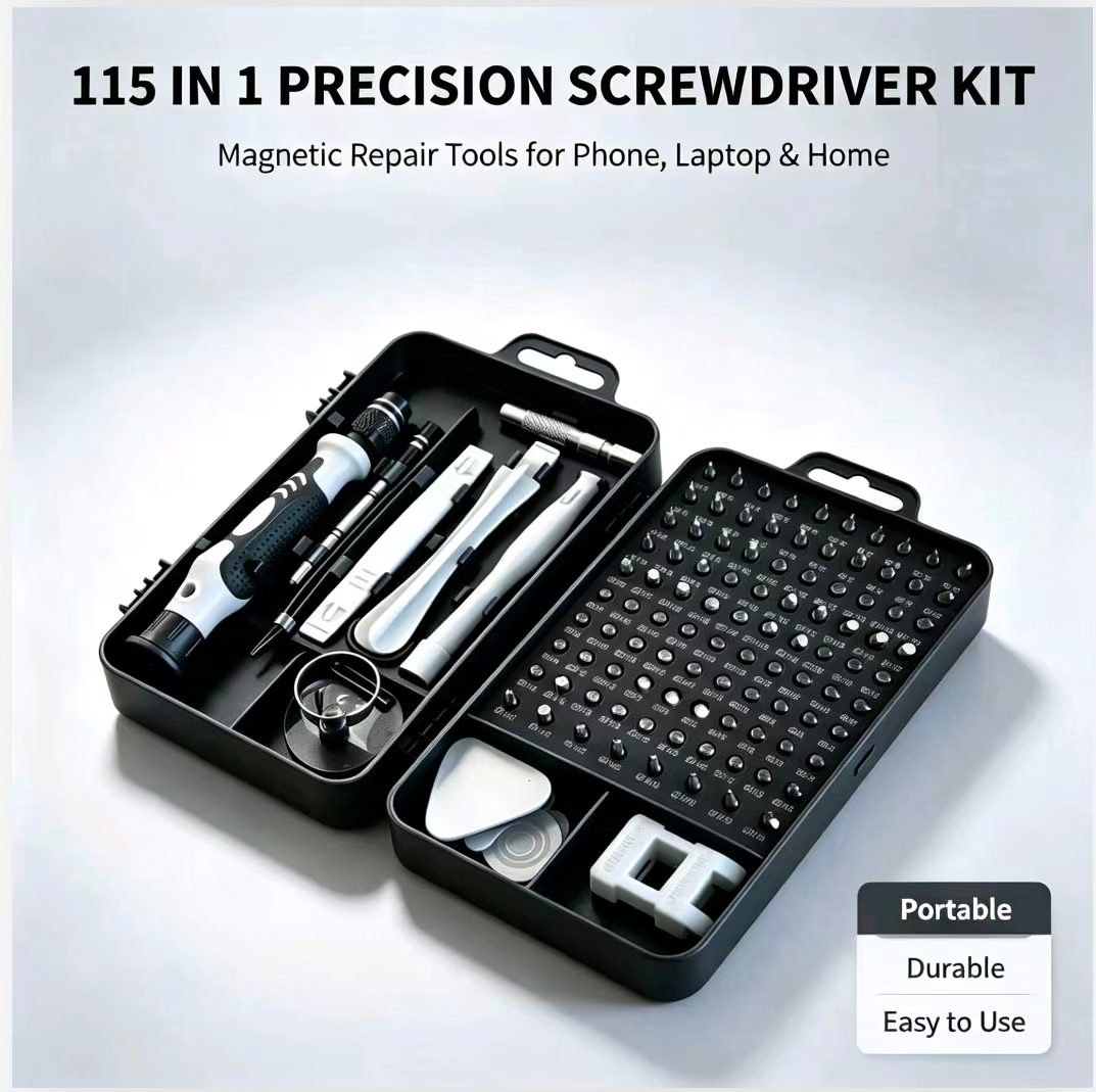 Micro Screwdriver Kit - Set di cacciaviti magnetici portatili 115