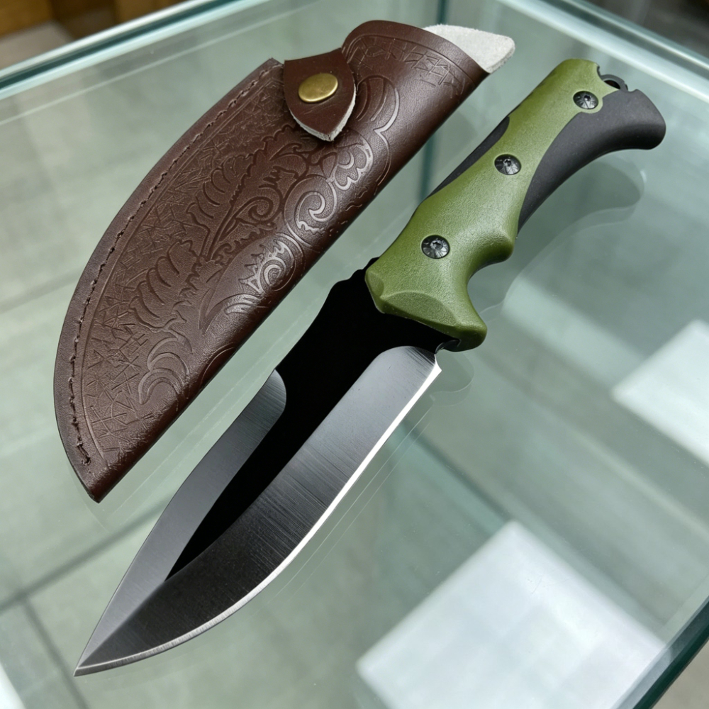 Edc Fixed Blade Deep Carry - Coltello a Lama Fissa in ABS