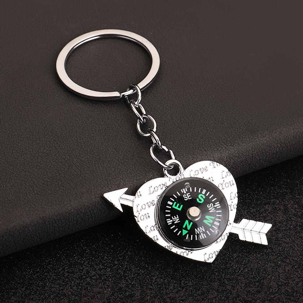 Compass Keychain Mini - Portachiavi di Alta Qualità con Mini