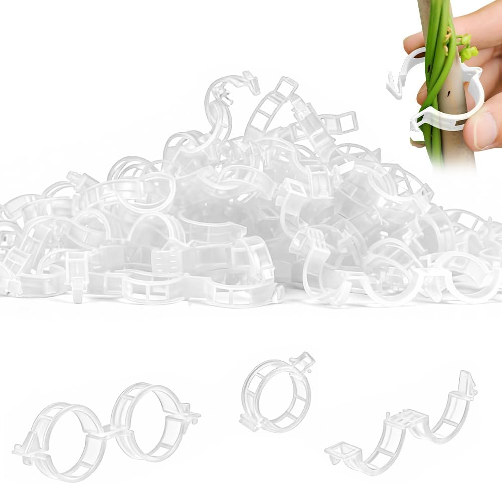 Gear Tie Reusable - 100 Pezzi Clip di Supporto per