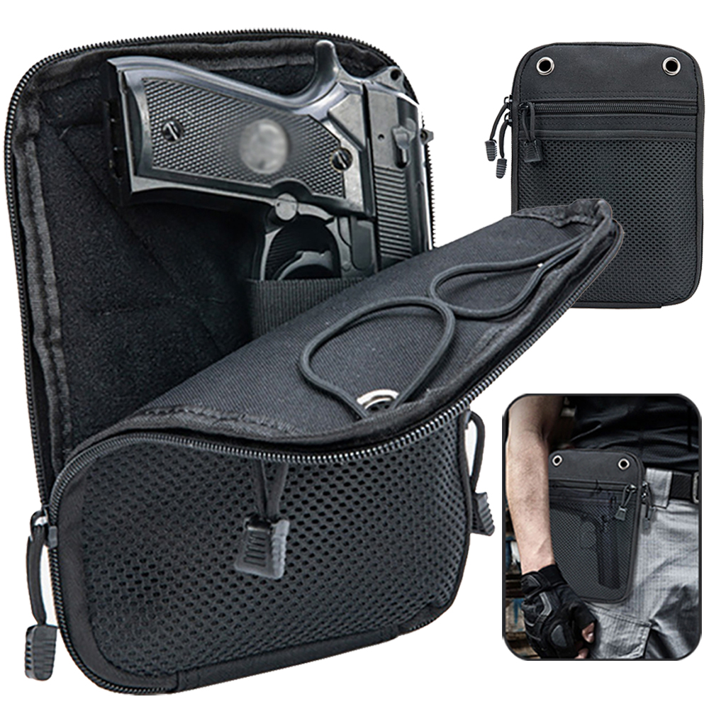 Edc Concealed Carry Fanny Pack - Marsupio EDC con Tasca Nascosta per