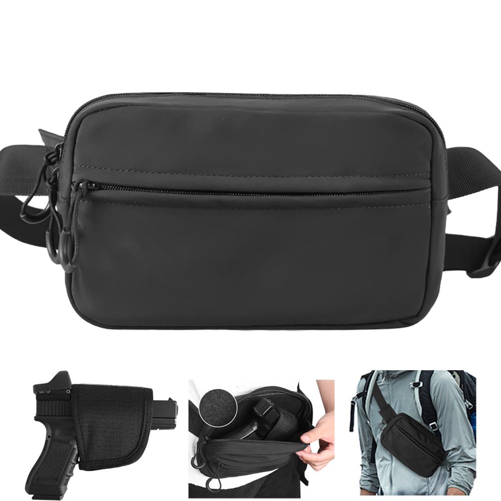 Edc Concealed Carry Fanny Pack - Borsa a tracolla tattica Marsupio per