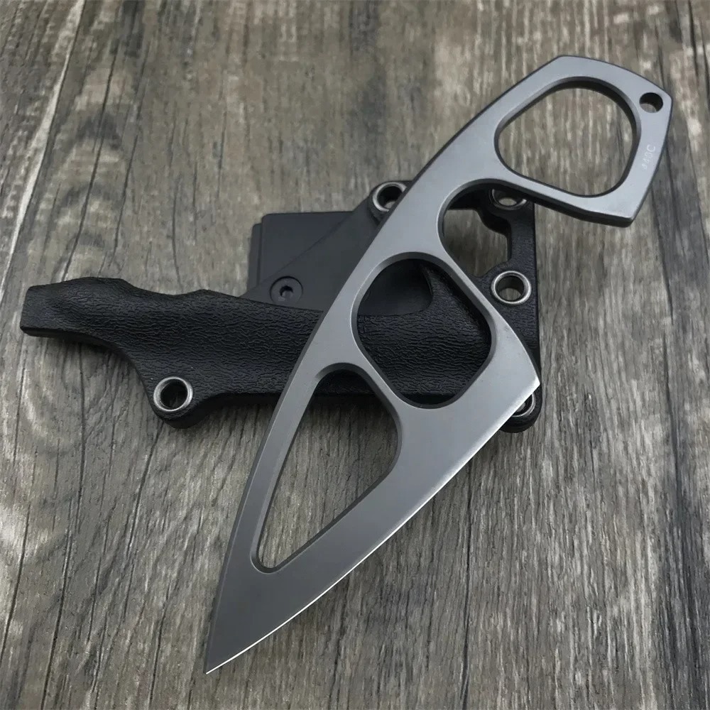 Edc Fixed Blade Deep Carry - Coltello da Collo ad Alta Durezza