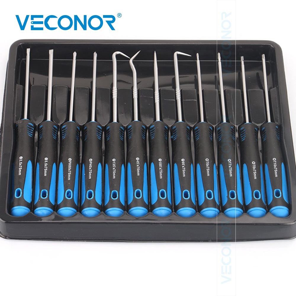 Micro Screwdriver Kit - 12PCS Gancio Paraolio Paraolio Paraolio Guarnizione