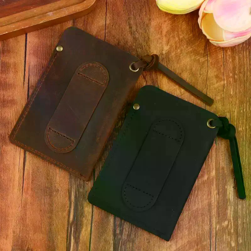 Edc Carry Clip - Organizer Multifunzionale in Vera Pelle Fatto