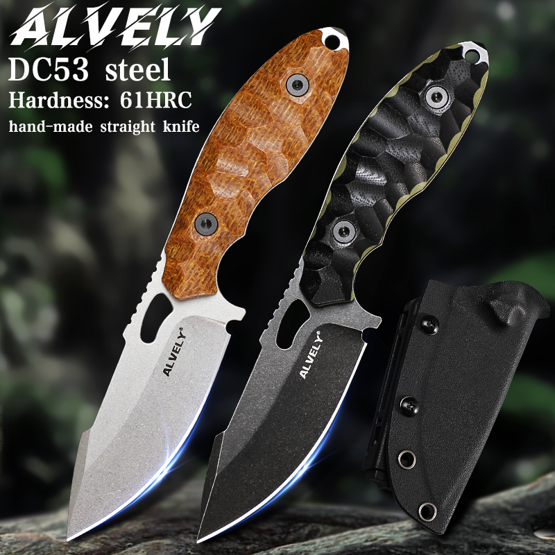 Edc Fixed Blade Deep Carry - Coltello EDC da esterno, piccolo coltello
