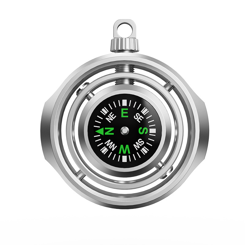 Compass Keychain Mini - MINI Bussola Punta delle dita Fidget