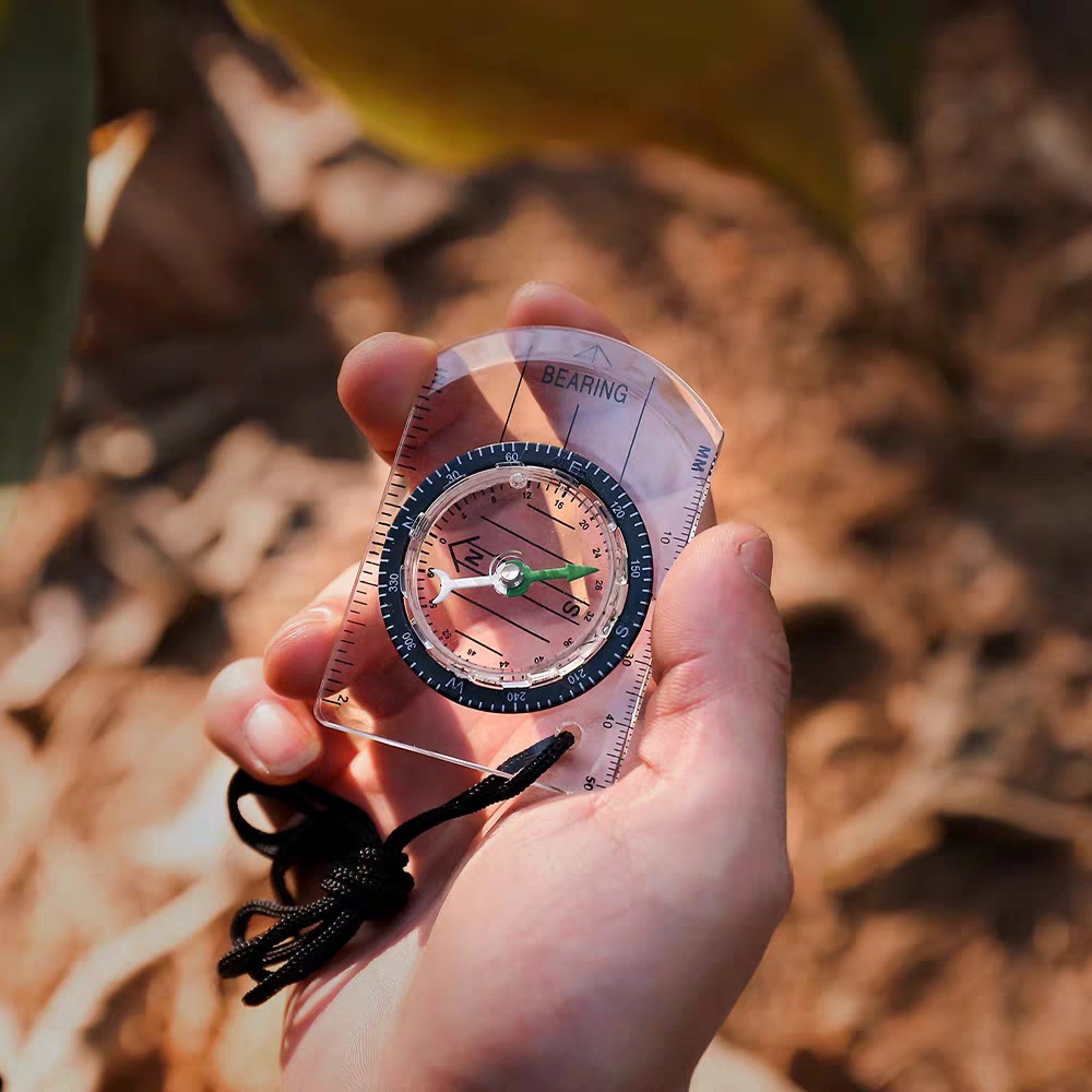 Compass Keychain Mini - 1 pezzo/2 pezzi Nuova bussola mini