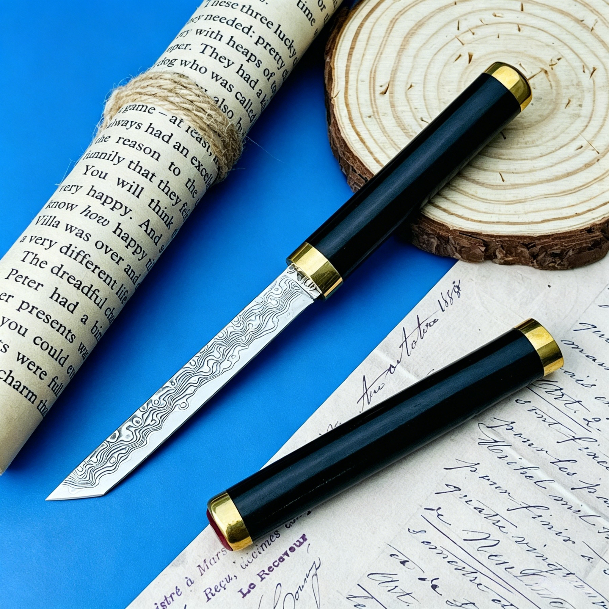 Edc Carry Fixed Blade - Coltello a lama fissa per uso