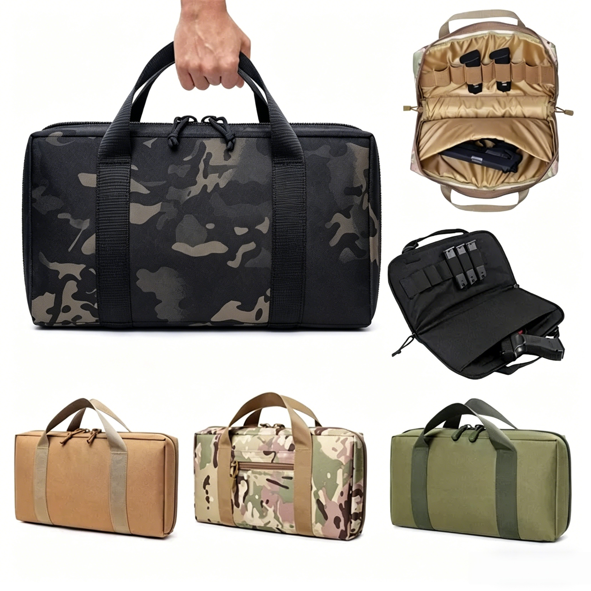 Edc Pistol Carry Bag - Borsa per Trasporto Armi, Custodia per