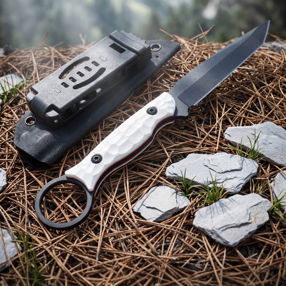 Edc Carry Fixed Blade - Coltello da Giungla Leggero con Lama
