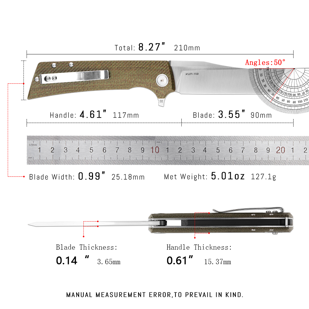 Coltello pieghevole Shooziz XU - Edc Carry Clip recensione e prezzo