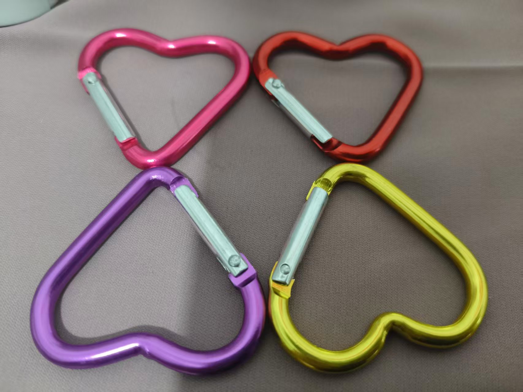 5 Pezzi Moschettoni a Molla a  - Carabiner Keychain recensione e prezzo