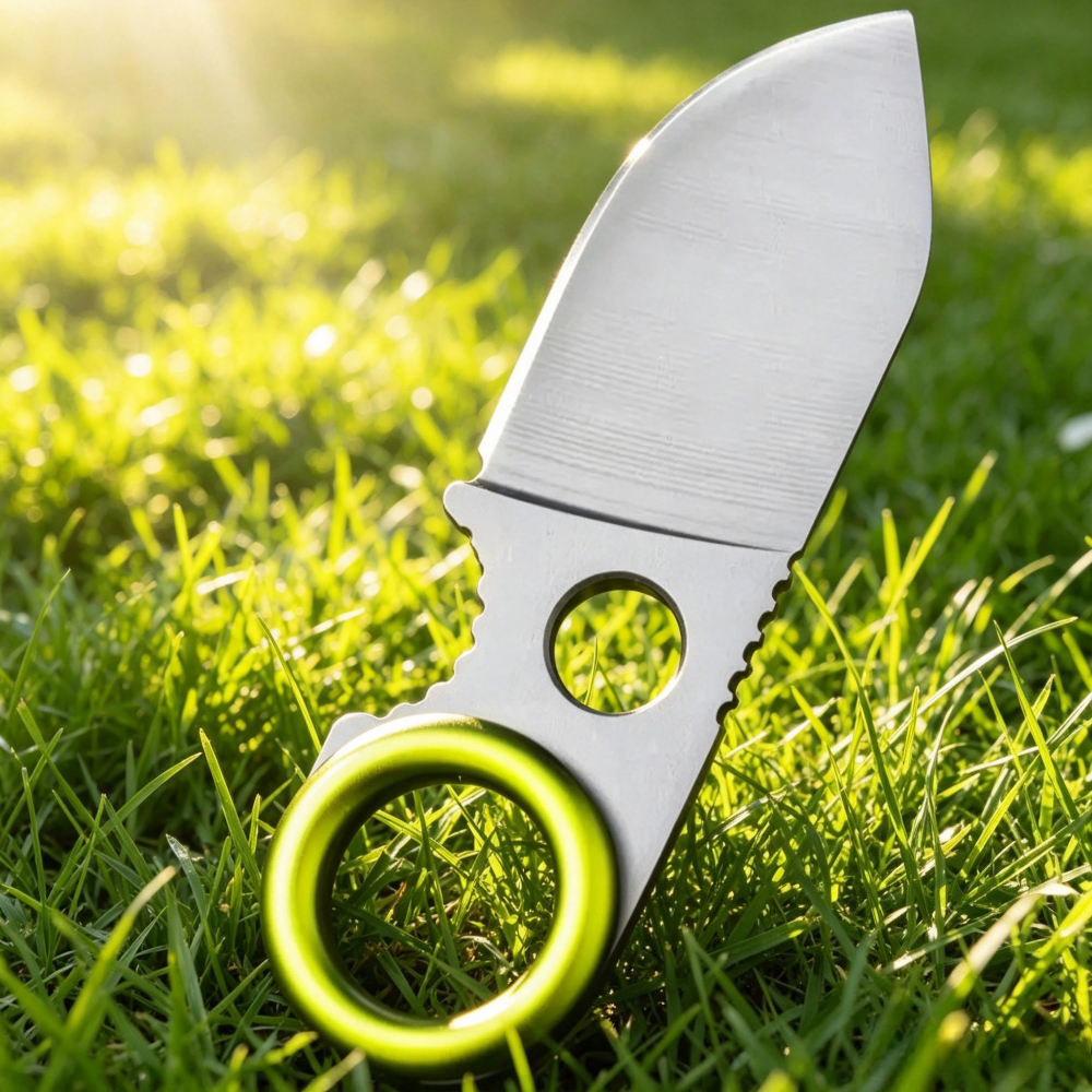 Mini Coltello a Lama Fissa in  - Edc Carry Fixed Blade recensione e prezzo