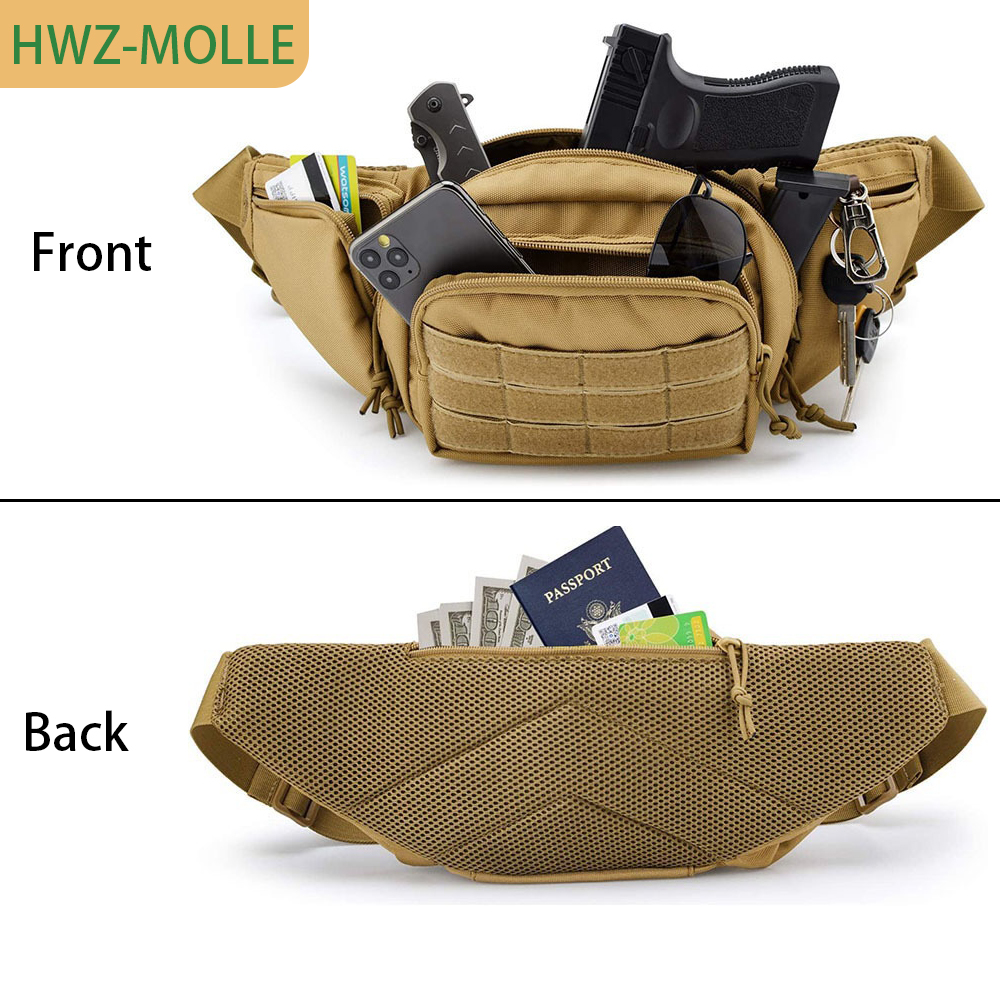 Marsupio Tattico Molle con Fon - Edc Concealed Carry Fanny Pack recensione e prezzo