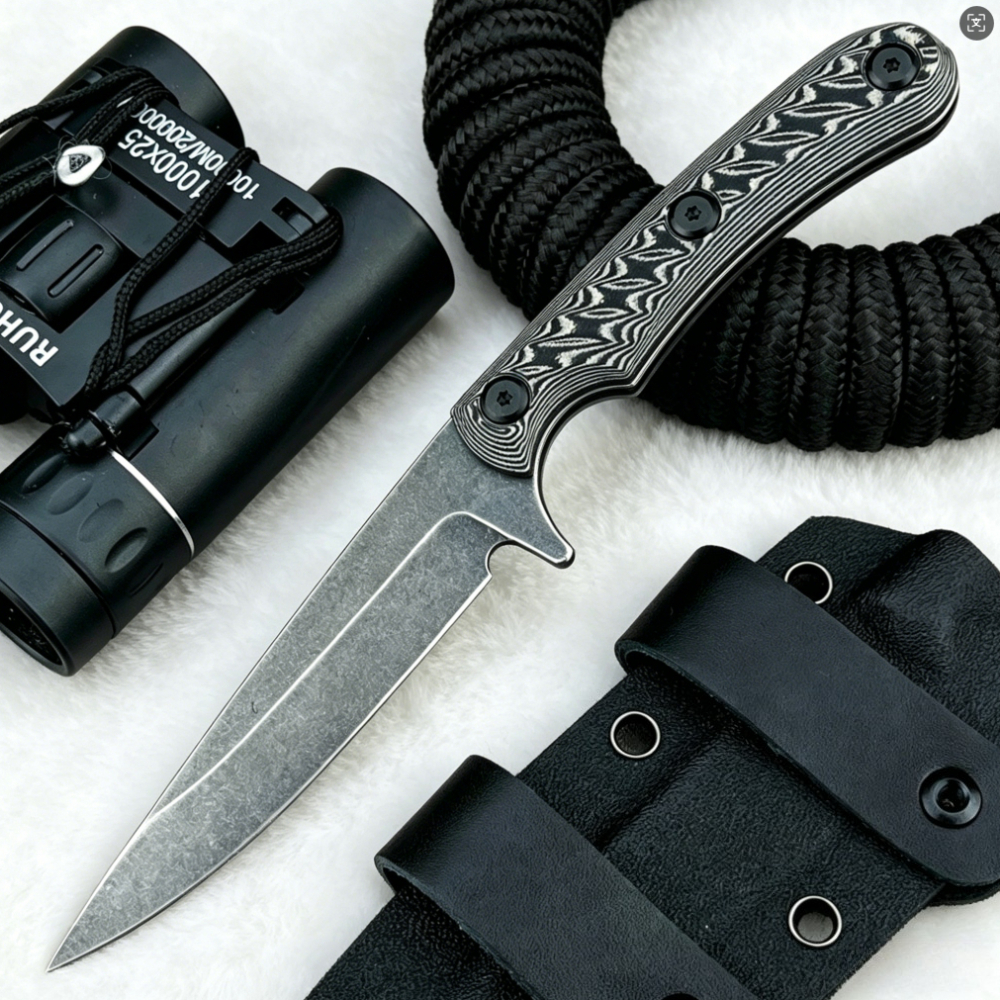 Coltelli a lama fissa Full Tan - Edc Carry Fixed Blade recensione e prezzo