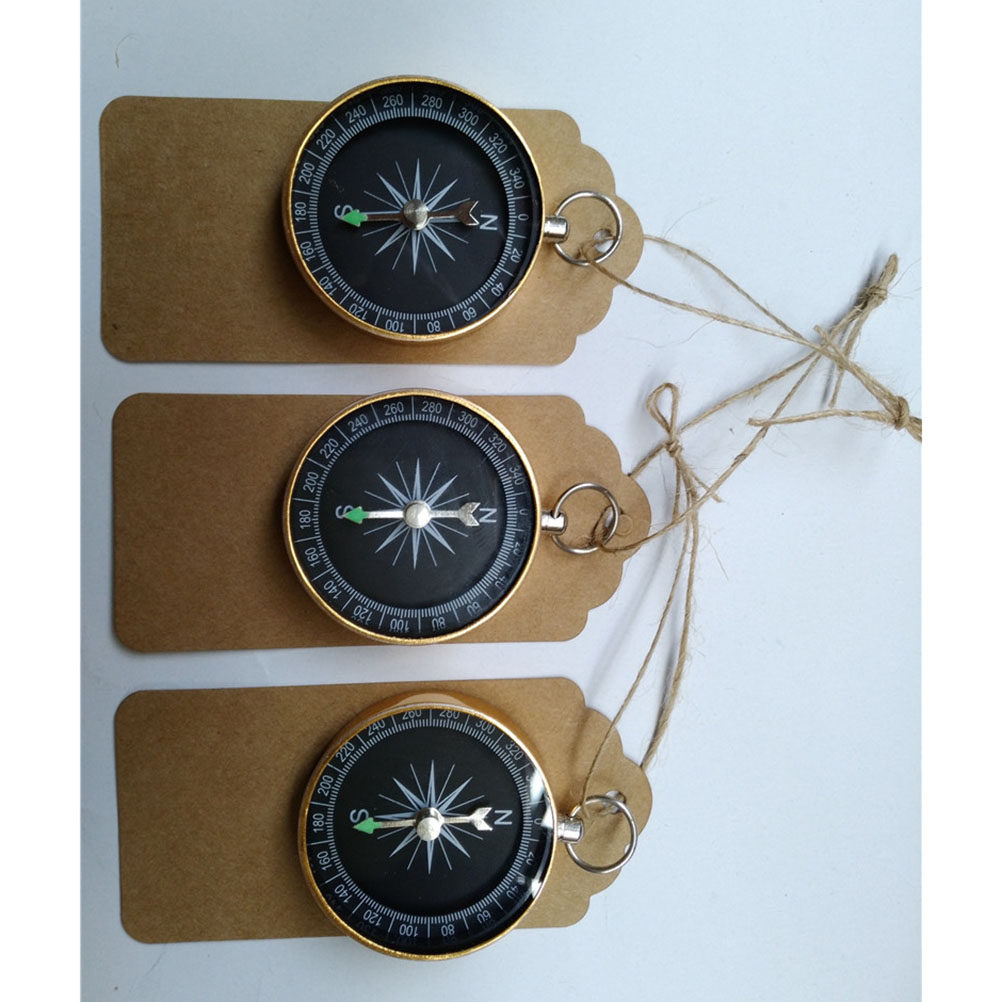 Set di 5 Mini Bussole in Metal - Compass Keychain Mini recensione e prezzo
