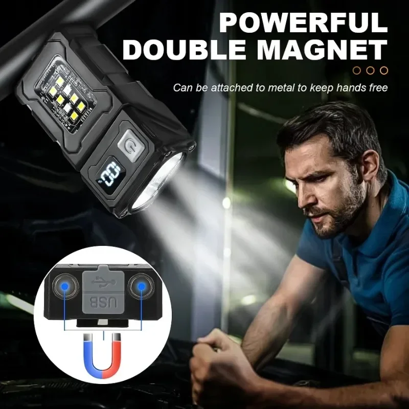 Mini torce portatili a LED USB - Keychain Flashlight recensione e prezzo