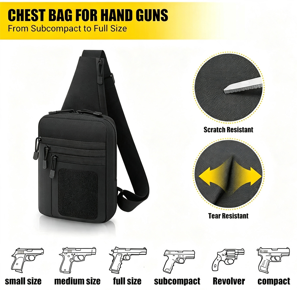 Borsa a tracolla tattica per p - Edc Concealed Carry Holster recensione e prezzo