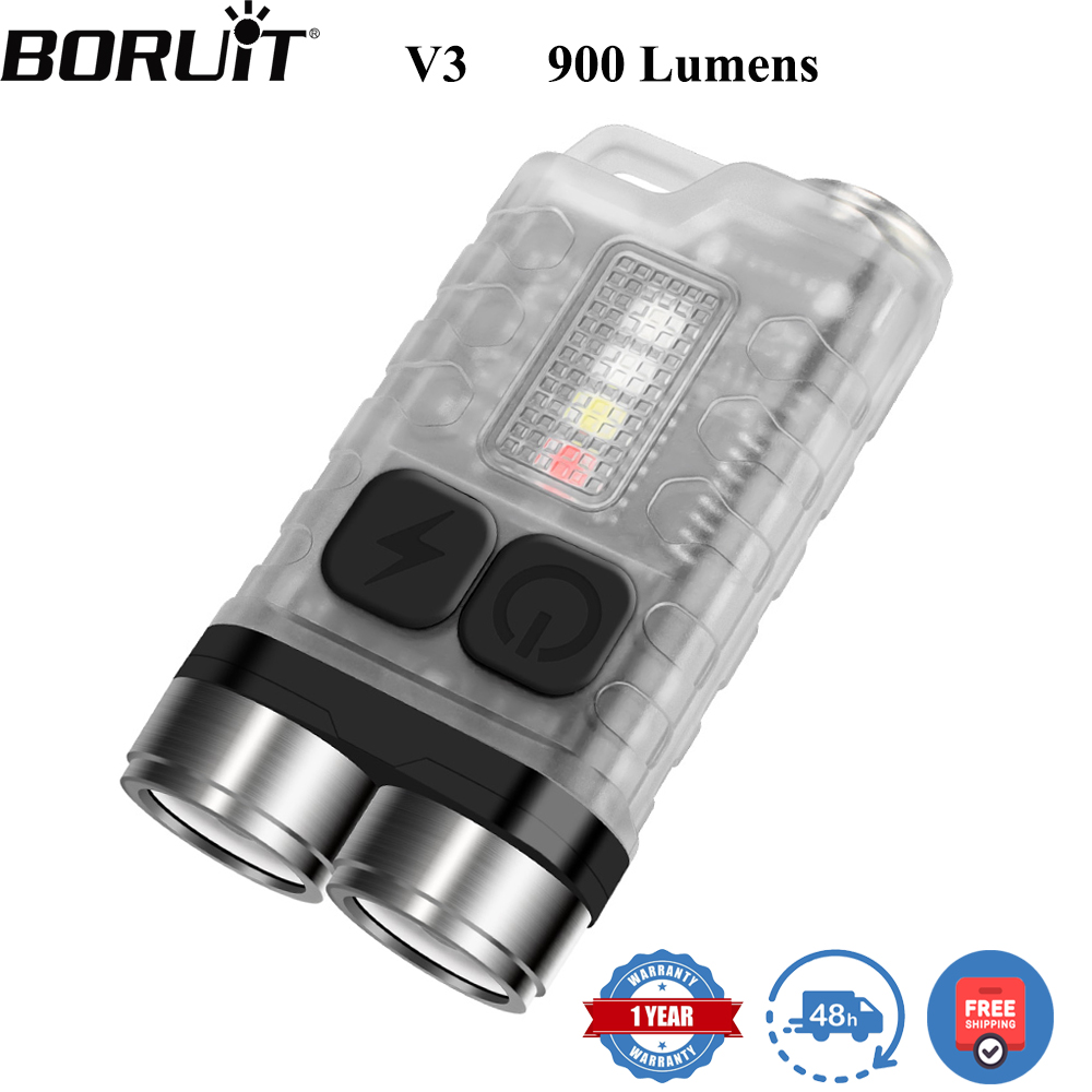 BORUiT V3 Torcia LED Portachia - Keychain Flashlight recensione e prezzo