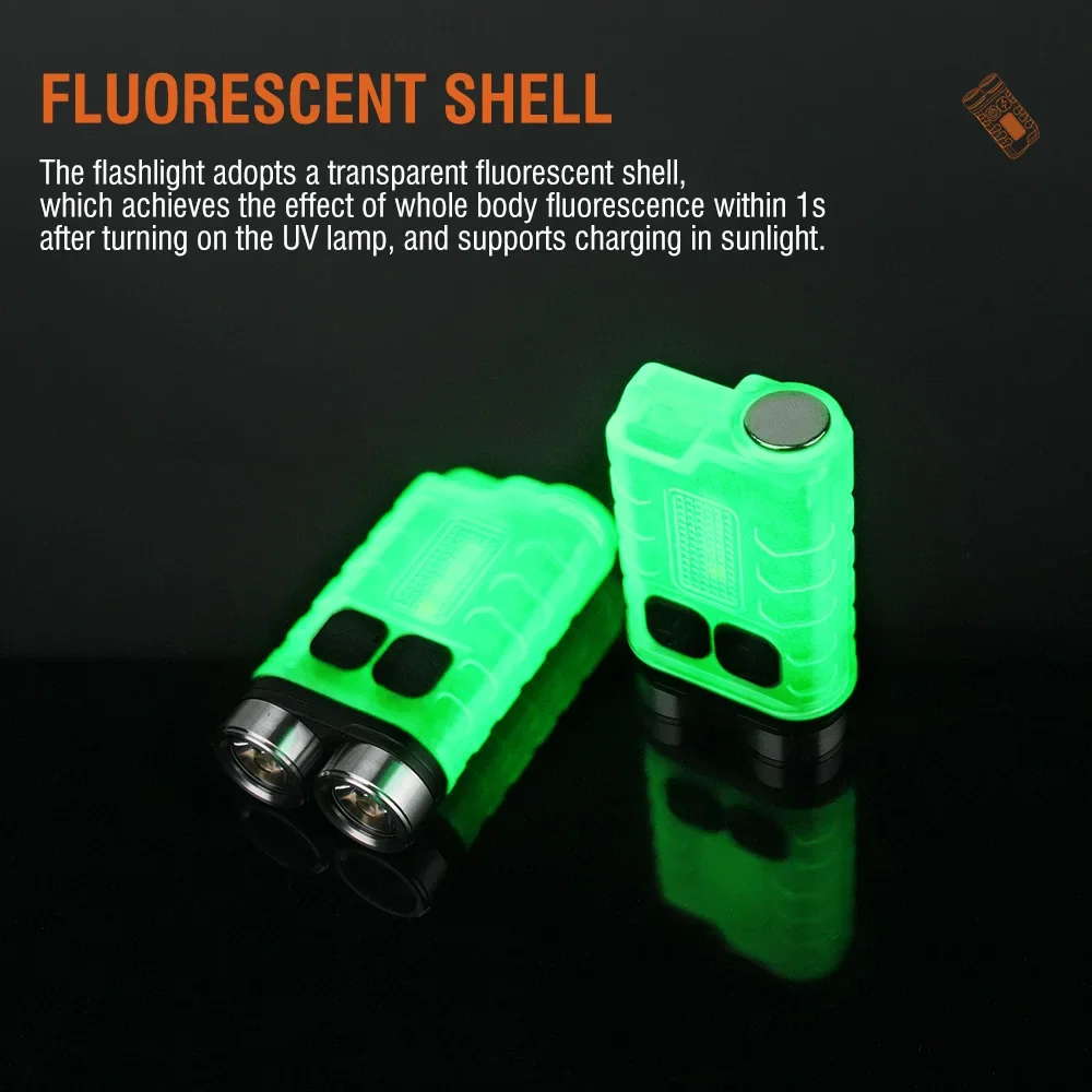 BORUiT V3 Torcia LED Portachia - Keychain Flashlight recensione e prezzo