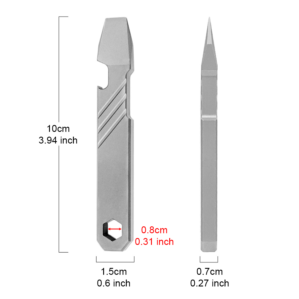 Strumento Multiuso EDC in Tita - Micro Screwdriver Kit recensione e prezzo