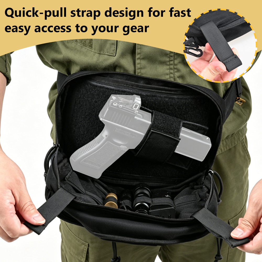 Borsa Tattica da Cintura per P - Edc Concealed Carry Fanny Pack recensione e prezzo