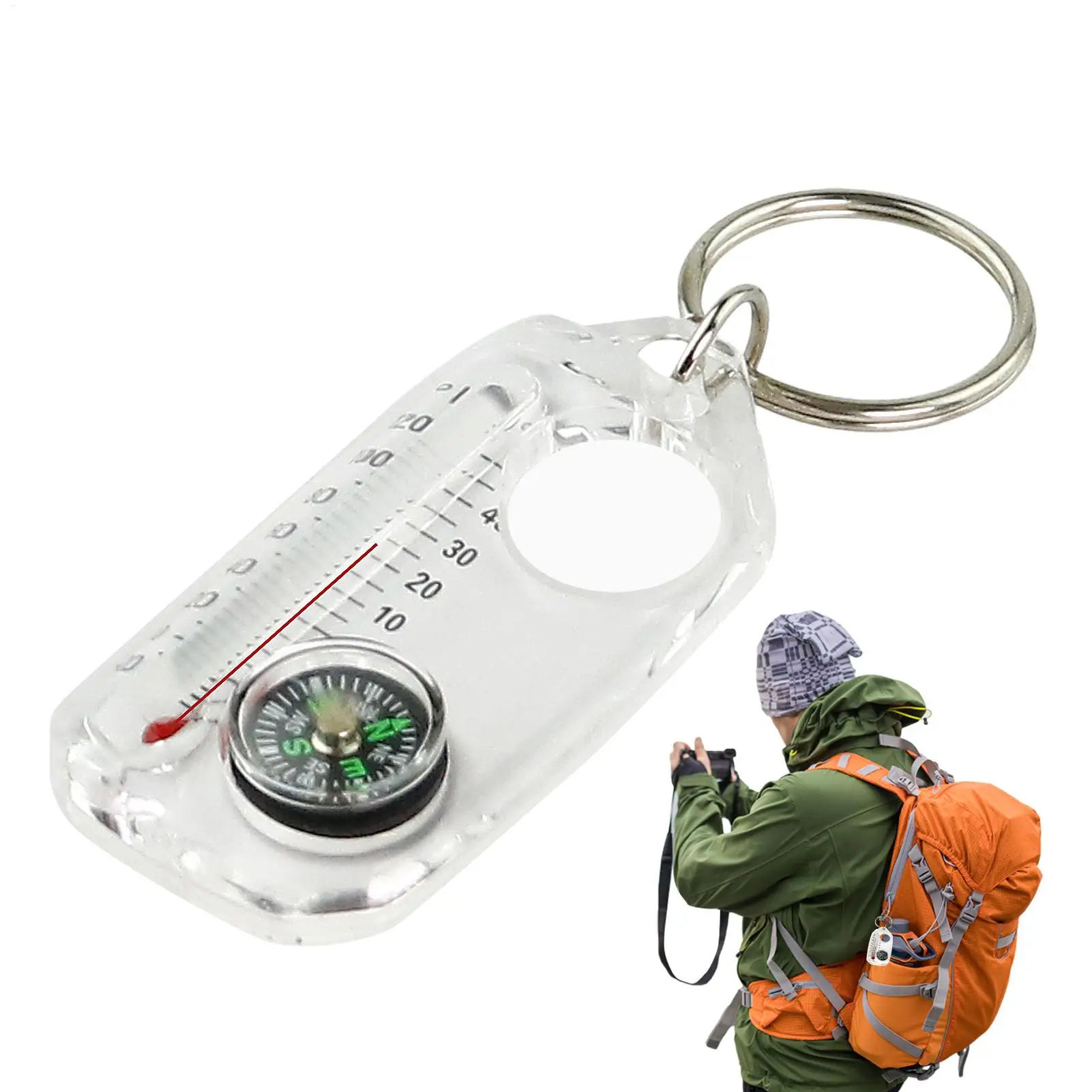 Bussola Multifunzione Mini Por - Compass Keychain Mini recensione e prezzo
