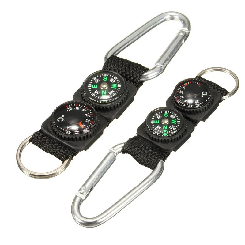 1pc universale multifunzione 3 - Compass Keychain Mini recensione e prezzo