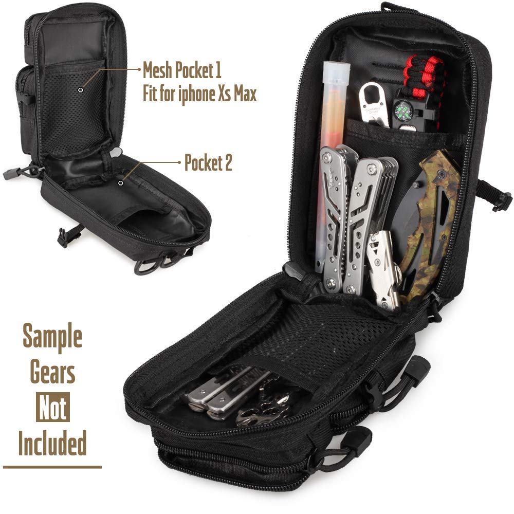 Custodia tattica Molle, custod - Edc Carry Belt Pouch recensione e prezzo