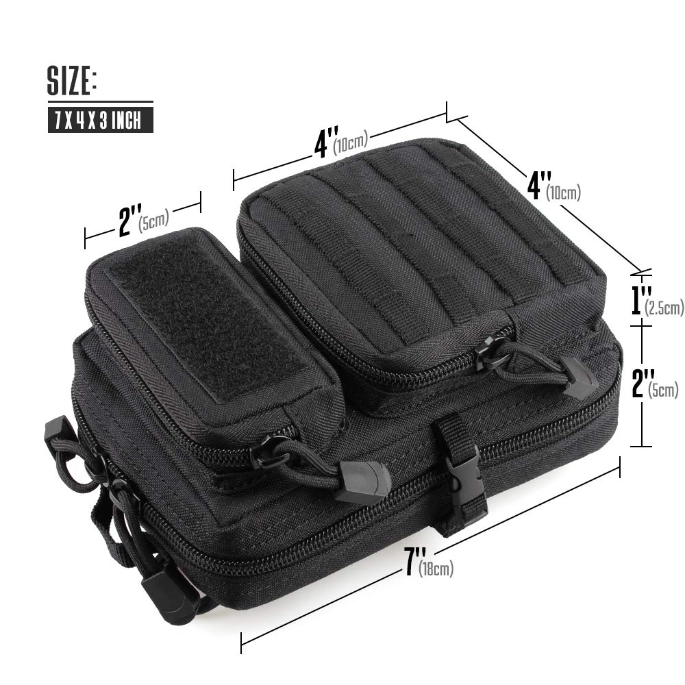 Custodia tattica Molle, custod - Edc Carry Belt Pouch recensione e prezzo