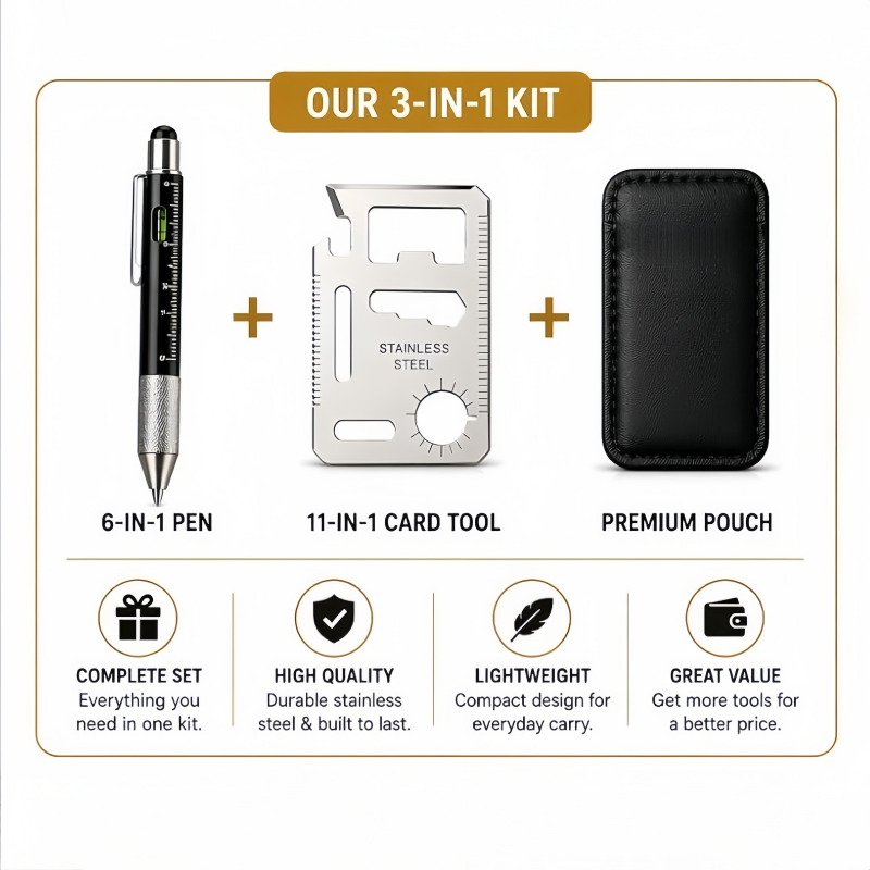 Regali per uomo, penna multifu - Edc Carry Pen recensione e prezzo