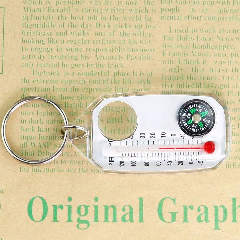 Mini portachiavi multifunzione - Compass Keychain Mini recensione e prezzo