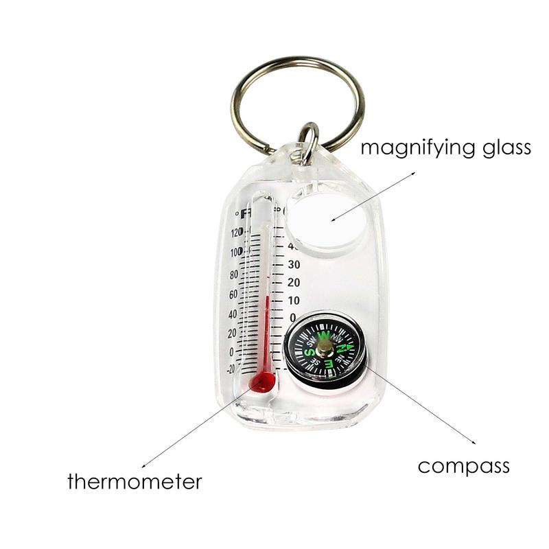 Mini portachiavi multifunzione - Compass Keychain Mini recensione e prezzo