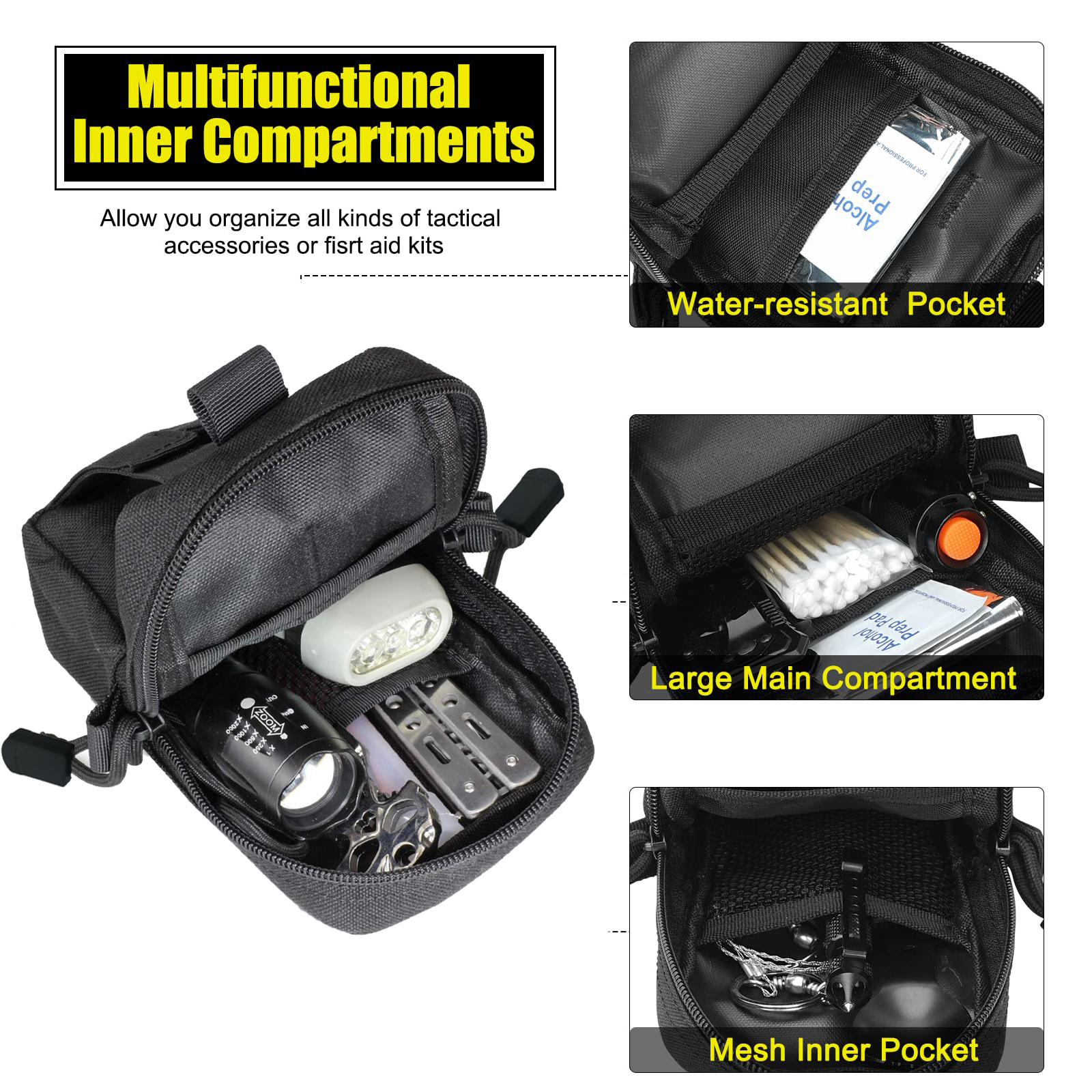 Marsupio tattico Molle Marsupi - Edc Carry Pocket recensione e prezzo