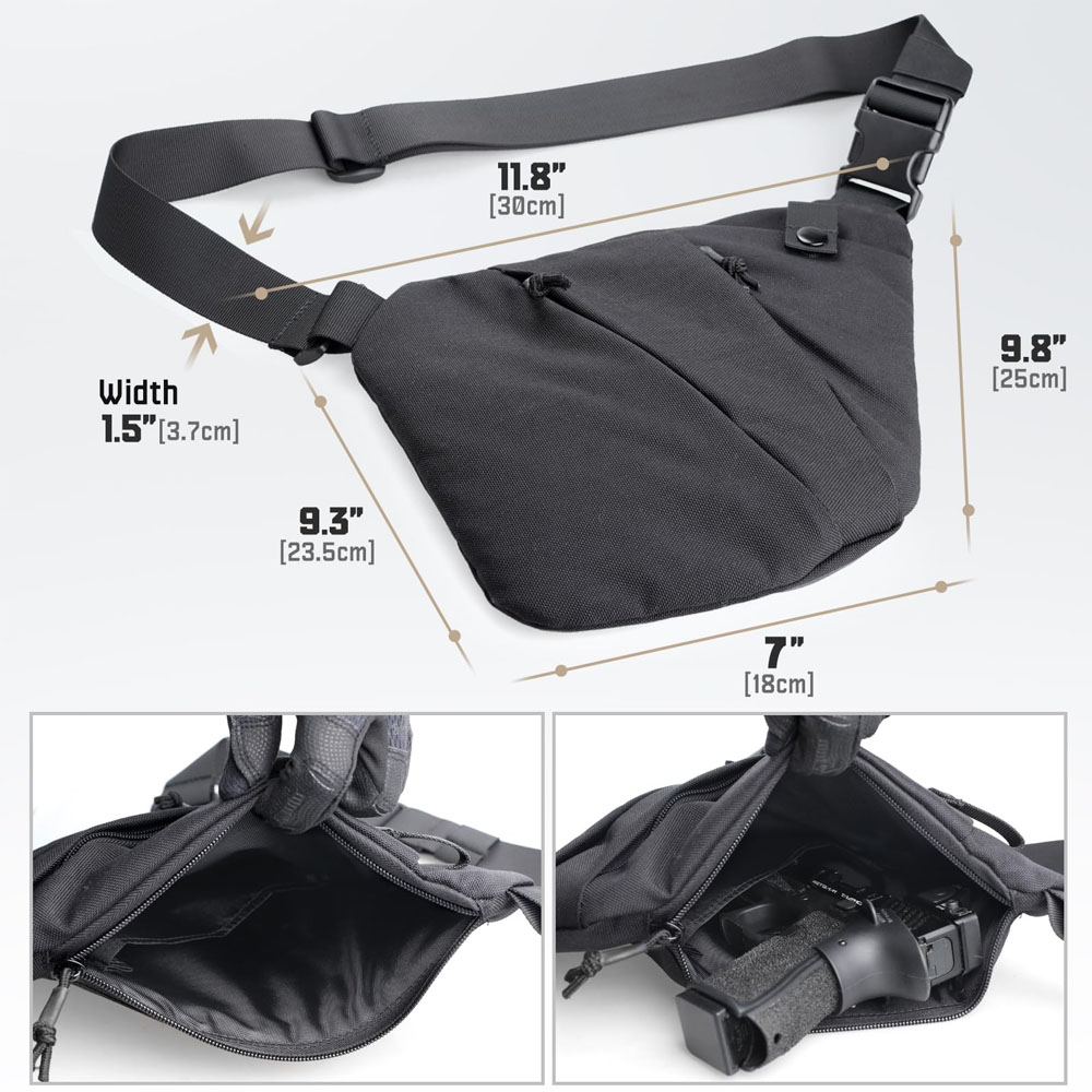 Borsa da trasporto tattica per - Edc Pistol Carry Bag recensione e prezzo