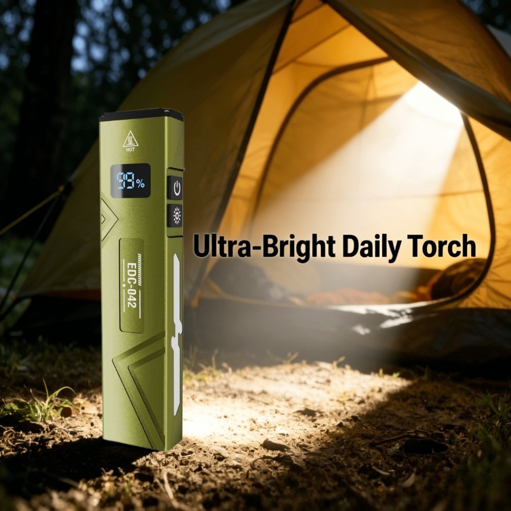 Torcia EDC ricaricabile con lu - Edc Carry Clip recensione e prezzo