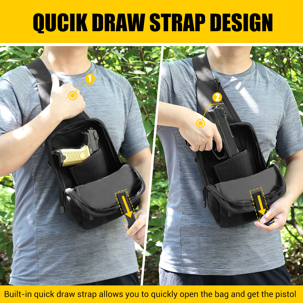 Borsa tattica per pistola per  - Edc Concealed Carry Holster recensione e prezzo