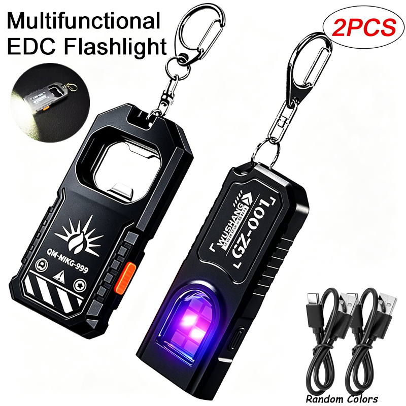 Torcia portatile a LED COB da  - Keychain Flashlight recensione e prezzo