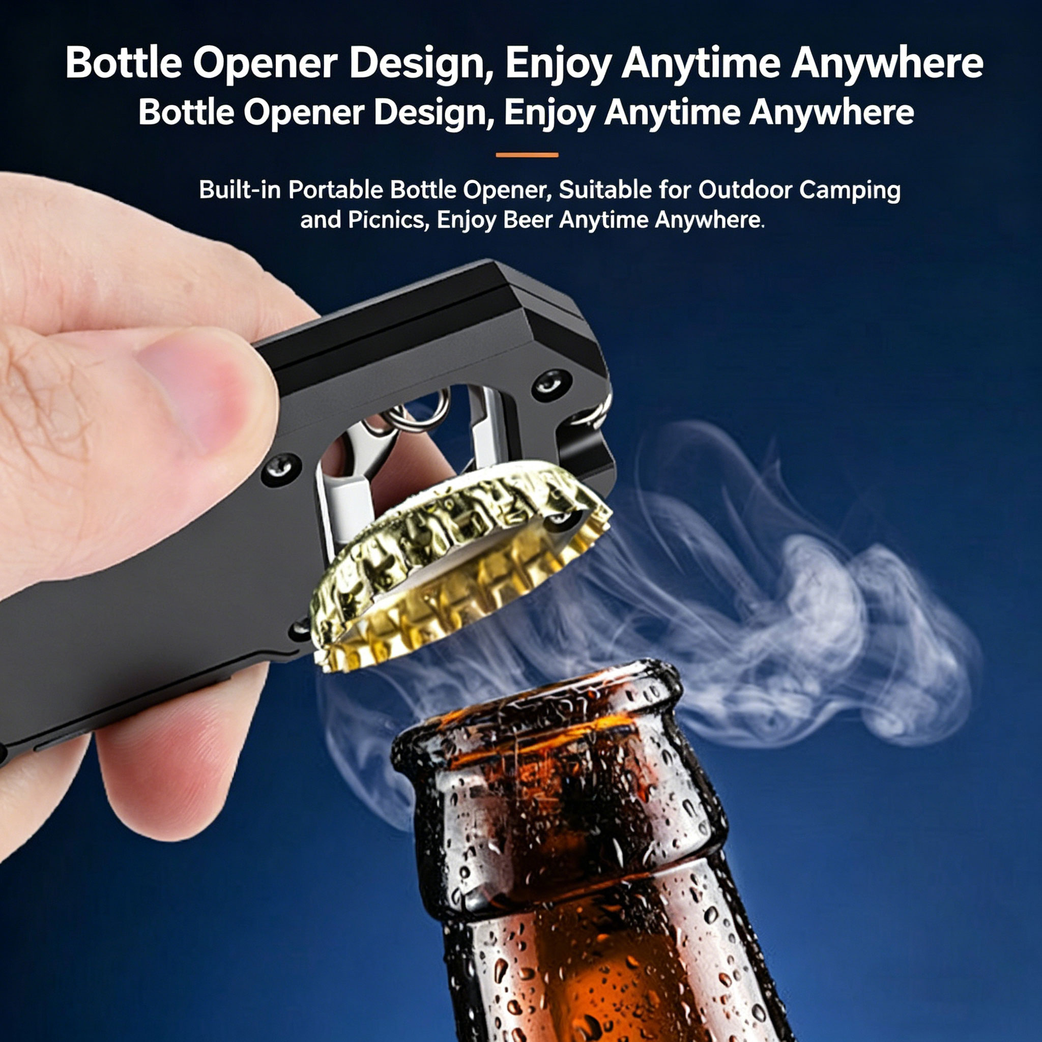 Torcia portatile a LED COB da  - Keychain Flashlight recensione e prezzo